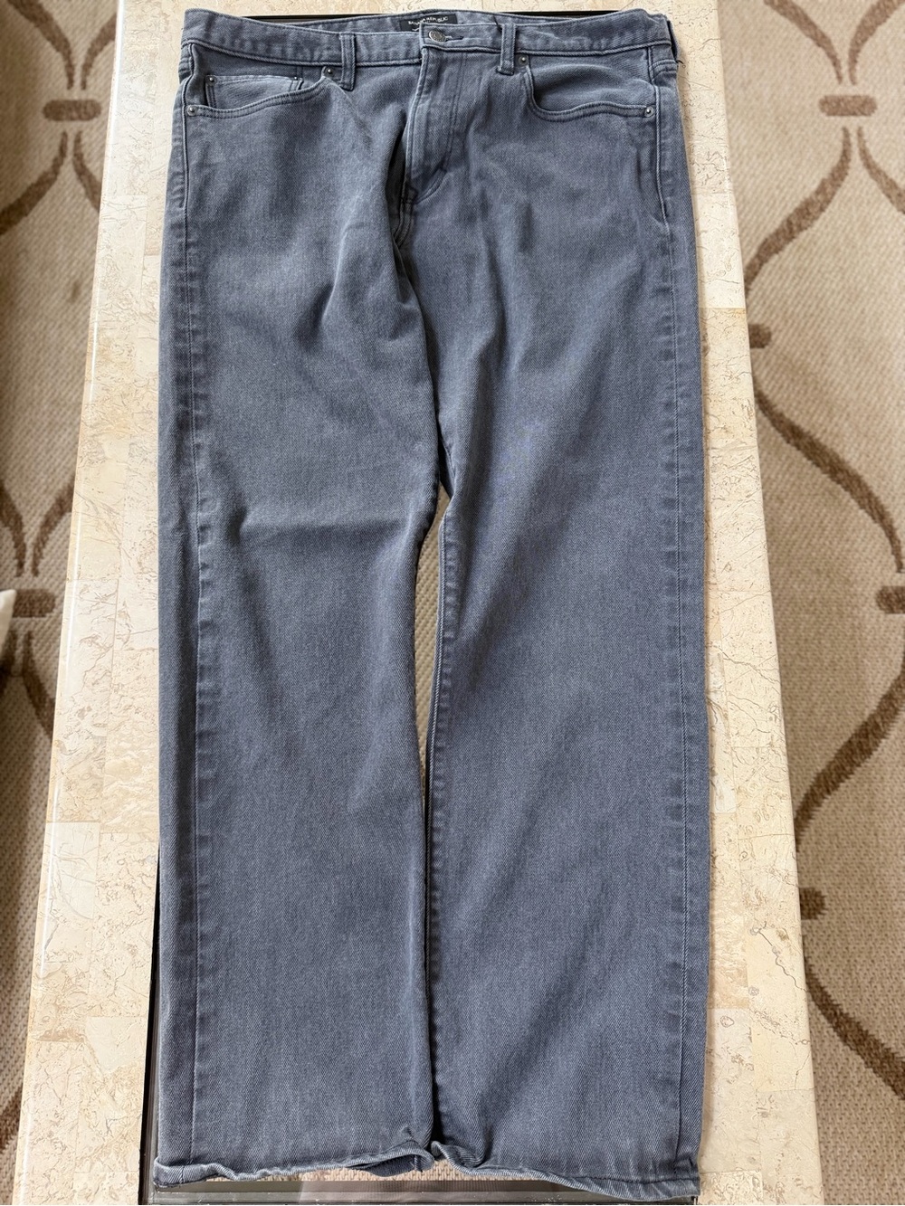Banana Republic Dark Gray Straight Jeans